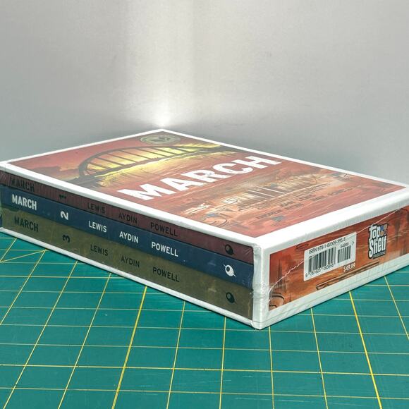 March Trilogy Slipcase John Lewis Civil Rights Graphic Novel Pbk Set 2016 NEW - Picture 6 of 13